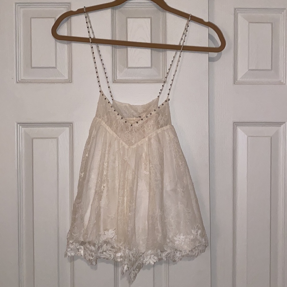 Zadig & Voltaire Lace Cami white XS NEW WITH TAGS